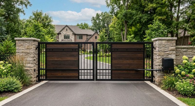 Driveway Gate Installation in Franklin, TN