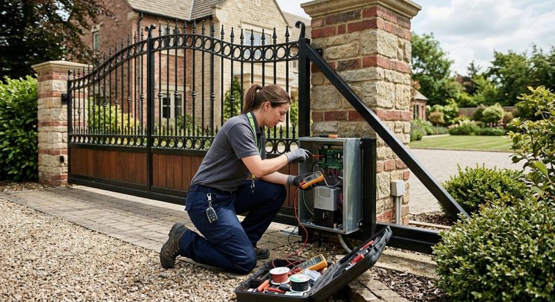 Electric Gate Installation in Cary, NC