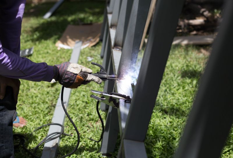 Metal Gate Repair in Progress